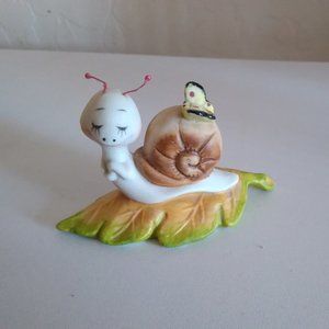 Decorative snail figurine